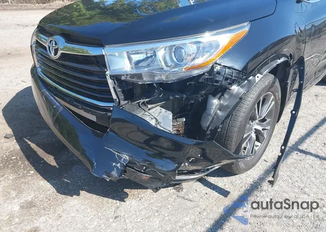 2016 Toyota Highlander Xle V6 из США, поврежденный, VIN 5TDJKRFHXGS303276